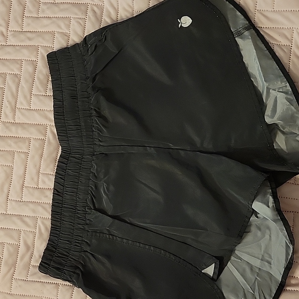 Flexliving brand holographic reflective running shorts